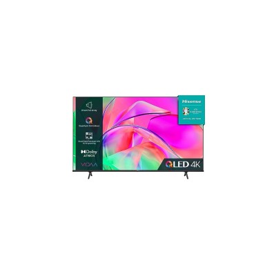 Hisense 50 Inch QLED Smart TV 50E77KQTUK - Quantum Dot Colour, 60Hz VRR, Dolby Vision, Bluetooth&HDMI, Share to TV, and Youtube, Freeview Play, 